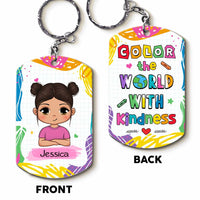 Personalized Gift For Granddaughter Aluminum Keychain 23083 thumb 1