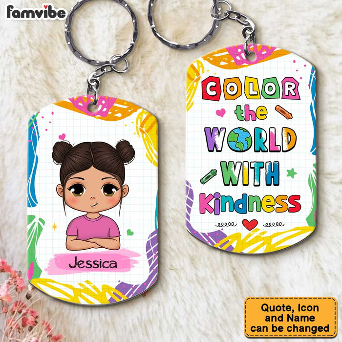 Personalized Gift For Granddaughter Aluminum Keychain 23083 1