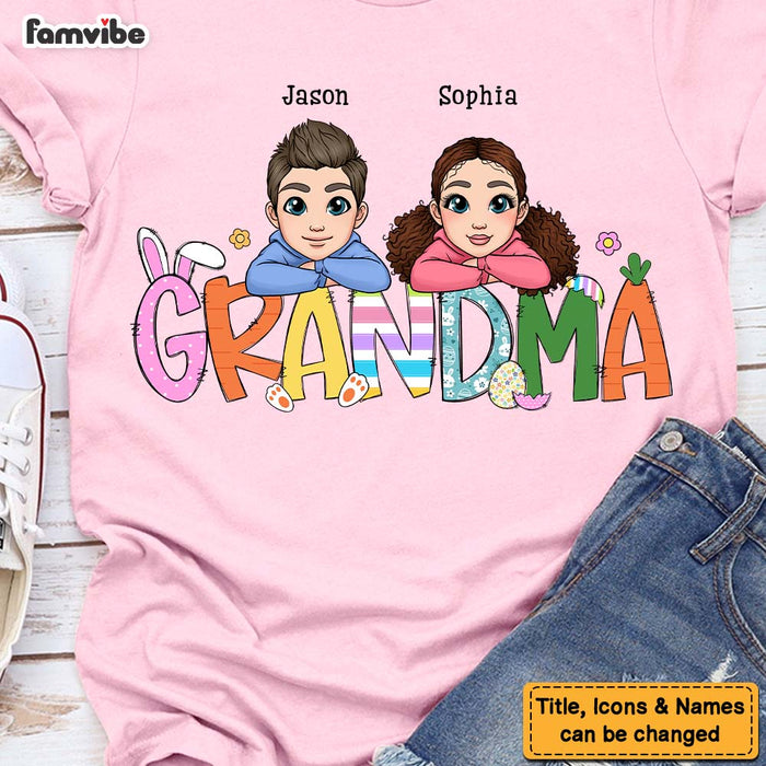 Personalized Easter Gift For Grandma Shirt - Hoodie - Sweatshirt 23087 1