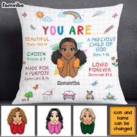 Personalized Gift For Granddaughter Pillow 23093 thumb 1