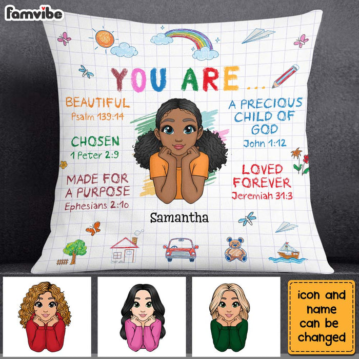 Personalized Gift For Granddaughter Pillow 23093 1