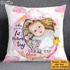 Personalized Baby's First Mother's Day Elephant Pillow 23102 1