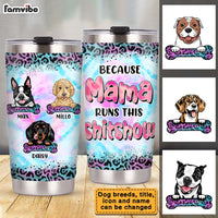 Personalized Gift for Dog Mom Steel Tumbler 23111 thumb 1
