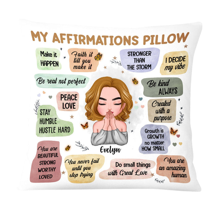Personalized Boho Affirmation Pillow 23146 1