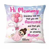 Personalized Gift for New Mom Pillow 23149 thumb 1