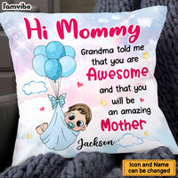 Personalized Gift for New Mom Pillow 23149 thumb 1