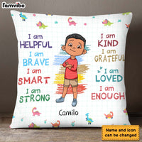 Personalized Gift For Grandson I Am Kind Pillow 23150 thumb 1