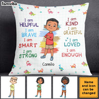 Personalized Gift For Grandson I Am Kind Pillow 23150 thumb 1