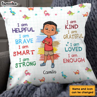 Personalized Gift For Grandson I Am Kind Pillow 23150 thumb 1