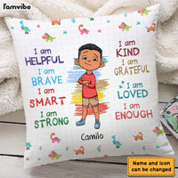 Personalized Gift For Grandson I Am Kind Pillow 23150 thumb 1