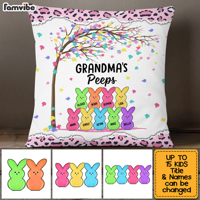 Personalized Grandma Peeps Easter Pillow 22882 1
