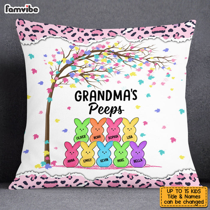Personalized Grandma Peeps Easter Pillow 22882 1