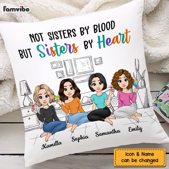 Personalized Gift Friends Forever Pillow 23155 1