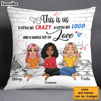 Personalized Gift Friends Forever Pillow 23156 thumb 1