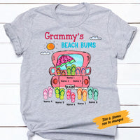 Personalized Mom Grandma Beach T Shirt MY131 30O58 thumb 1