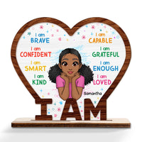 Personalized Gift For Granddaughter I Am Wood Plaque 23163 thumb 1
