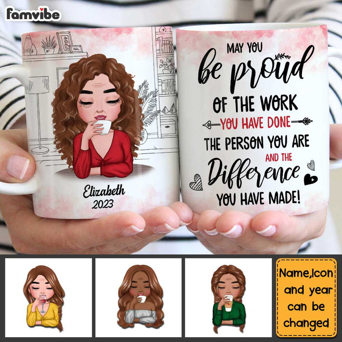 Personalized Happy Retirement Gift for Grandma Mug 23164 1