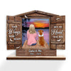 Personalized Memorial Gift for Dog Mom Wood Plaque 23169 1