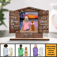 Personalized Memorial Gift for Dog Mom Wood Plaque 23169 thumb 1