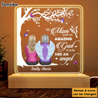 Personalized Memo My Mom Was So Amazing Plaque LED Lamp Night Light 23170 thumb 1