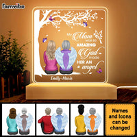 Personalized Memo My Mom Was So Amazing Plaque LED Lamp Night Light 23170 thumb 1