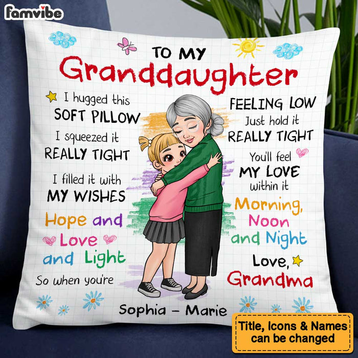 Personalized Gift For Grandson Baby Shark Hug This Pillow 27887 - Famvibe