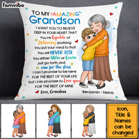 Personalized Gift For Grandson You Are Capable Pillow 23172 thumb 1