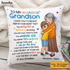 Personalized Gift For Grandson You Are Capable Pillow 23172 1