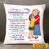 Personalized Gift For Granddaughter Live Love Laugh Pillow 23173 1