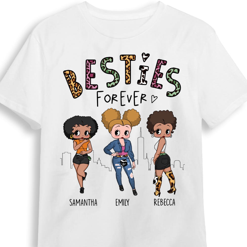 Personalized Gift Friends Forever Shirt 23176 Primary Mockup