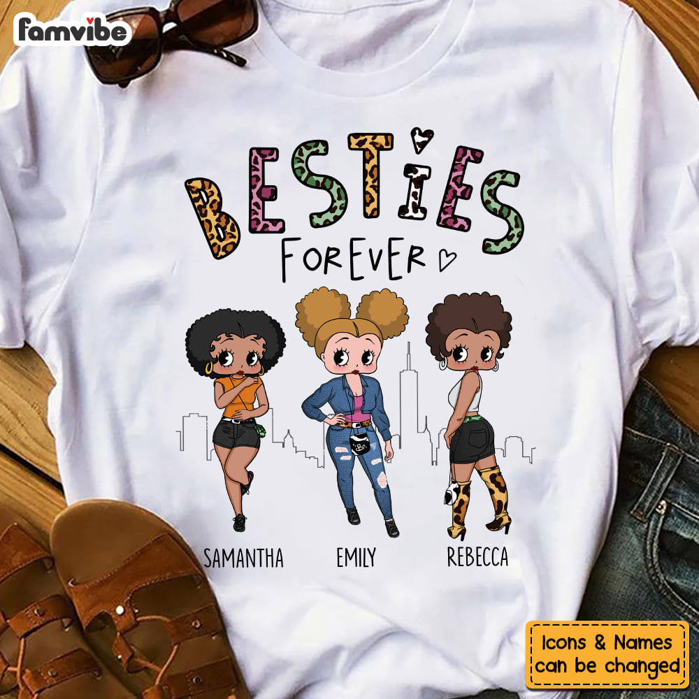 Personalized Gift Friends Forever Shirt 23176 Primary Mockup
