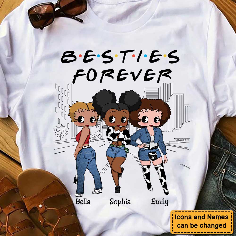 Personalized Gift Friends Forever Shirt 23177 Primary Mockup