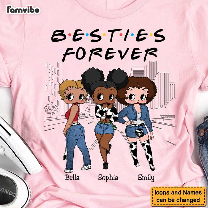 Personalized Gift Friends Forever Shirt - Hoodie - Sweatshirt 23177 1
