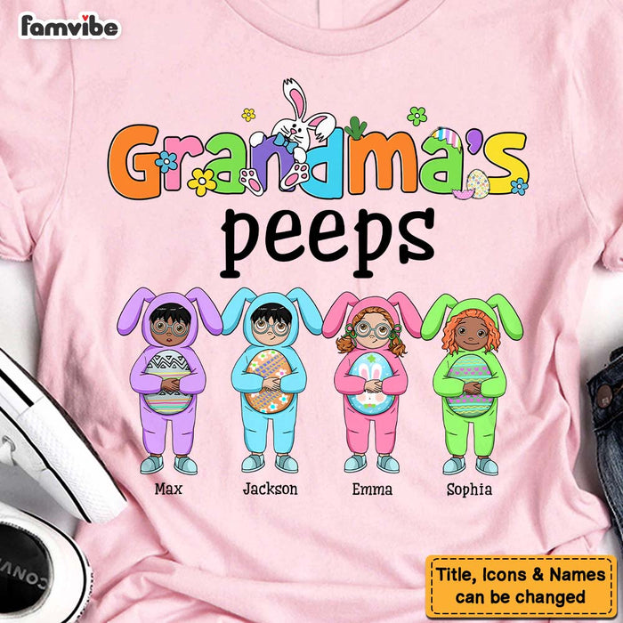 Personalized Easter Gift for Grandma Shirt - Hoodie - Sweatshirt 23184 1