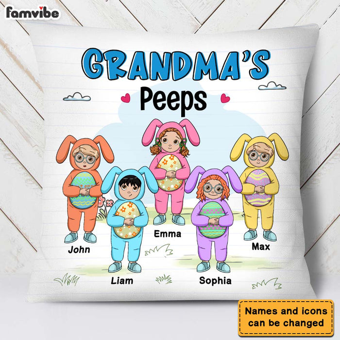 Personalized Easter Gift for Grandma Pillow 23187 1