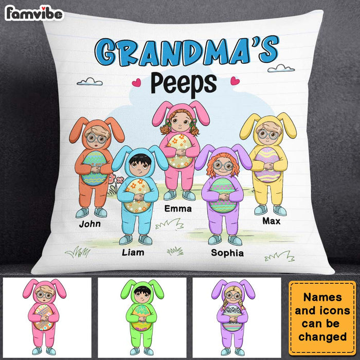 Personalized Easter Gift for Grandma Pillow 23187 1