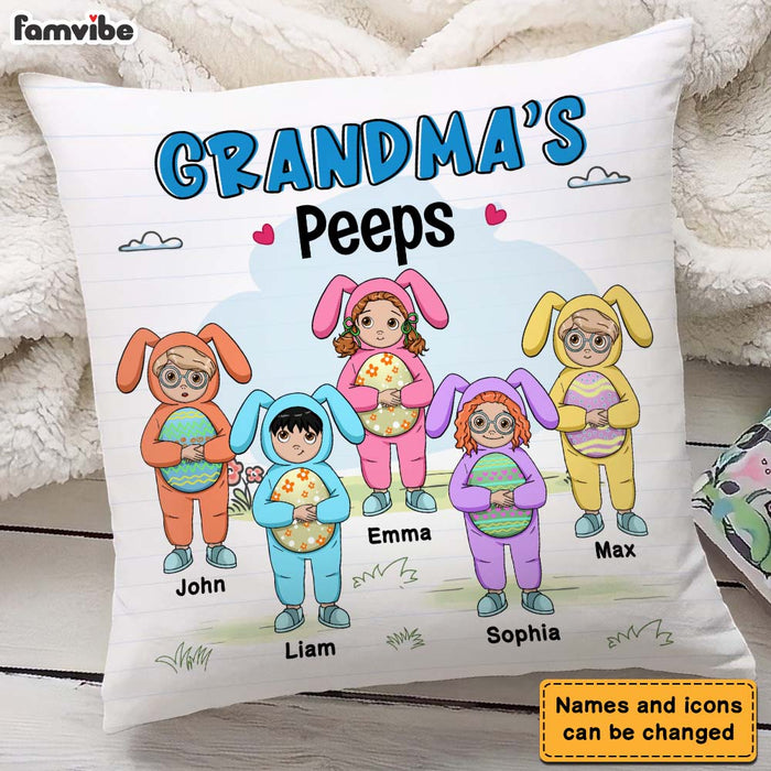 Personalized Easter Gift for Grandma Pillow 23187 1