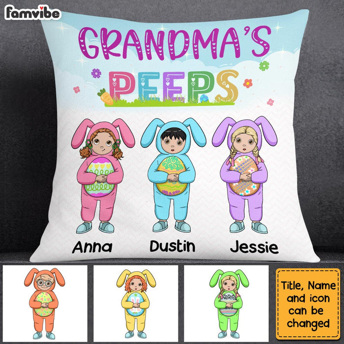 Personalized Easter Gift for Grandma Pillow 23188 1