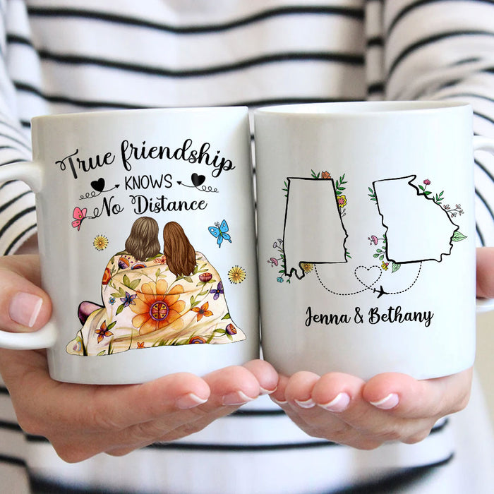Personalized Gift for Friends Long Distance Mug 23191 1