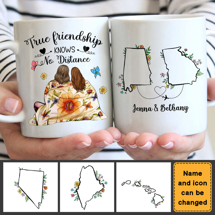 Personalized Gift for Friends Long Distance Mug 23191 1
