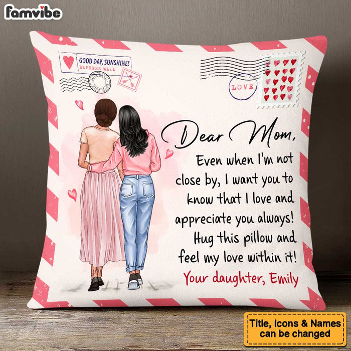 Personalized Gift For Mom Letter Pillow 23194 1