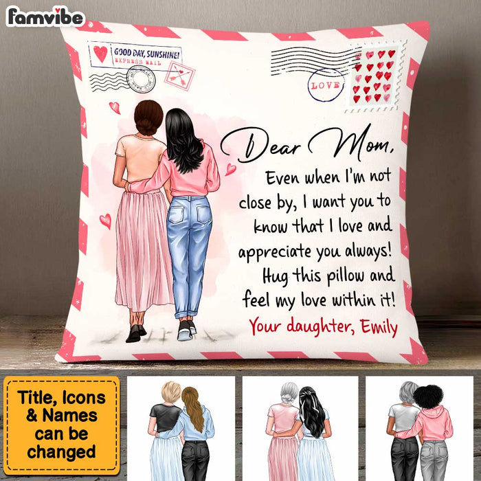 Personalized Gift For Mom Letter Pillow 23194 1