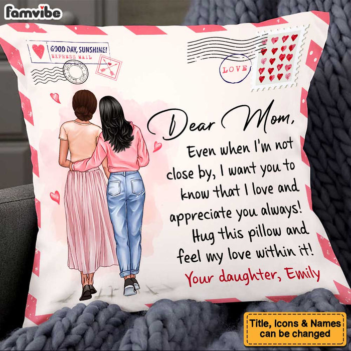 Personalized Gift For Mom Letter Pillow 23194 1