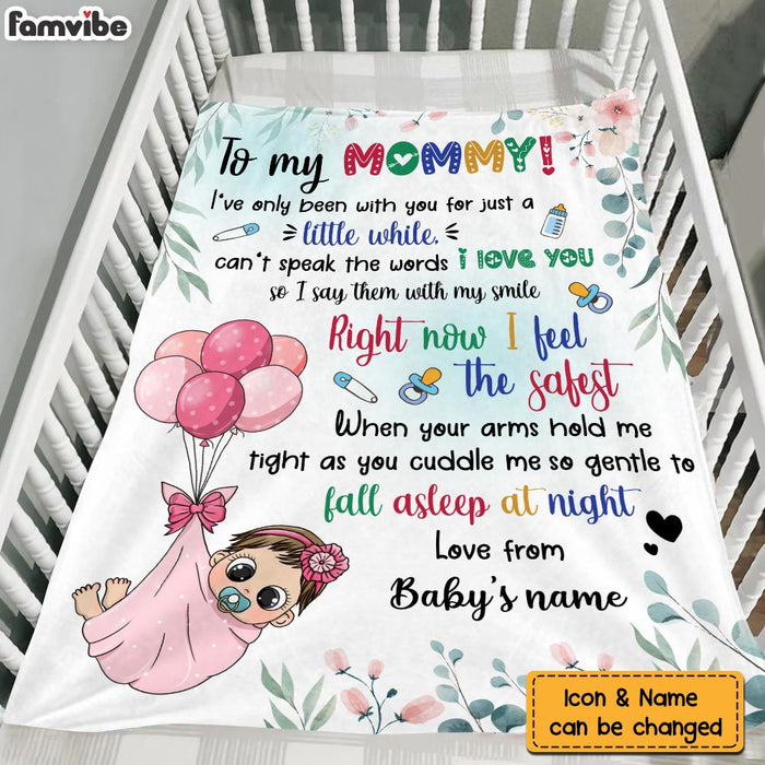 Personalized Gift for New Mom Blanket 23203 1