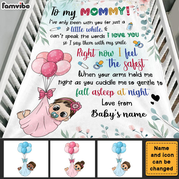 Personalized Gift for New Mom Blanket 23203 1