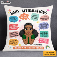 Personalized Gift for Daughter Daily Affirmations Pillow 23207 thumb 1