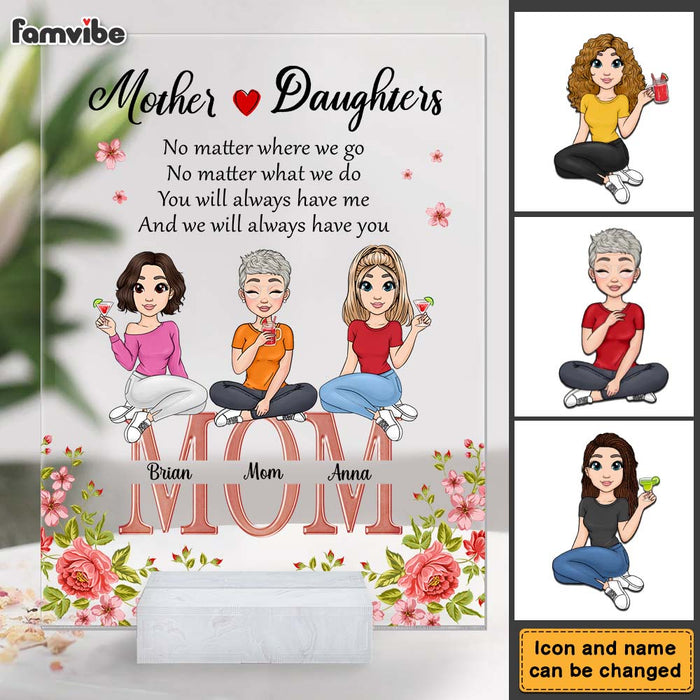Personalized Gift For Mom Daughter Acrylic Plaque 23212 1