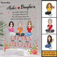 Personalized Gift For Mom Daughter Acrylic Plaque 23212 thumb 1