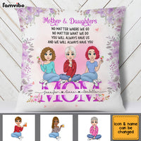 Personalized Gift For Mom Daughter Pillow 23213 thumb 1