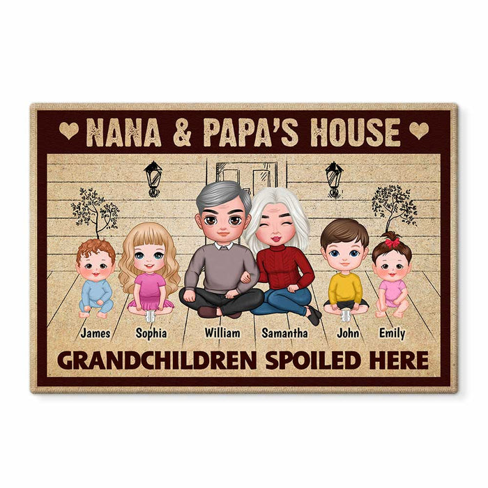 Personalized Nana & Papa’s House Doormat 23219 1